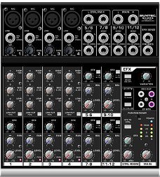 Suntec Audio M125FX, 4 Mic-Line - 4 Stereo Line Compacte Mix