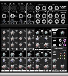 Suntec Audio M225FX, 4 Mic-Line - 2 Stereo Line 2 Alt Mixer,