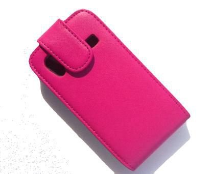 Leer Hoesje voor Samsung Galaxy Ace, S5830, Roze, € 5.95 - 1