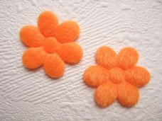 Bont bloem ~ 3 cm ~ Oranje