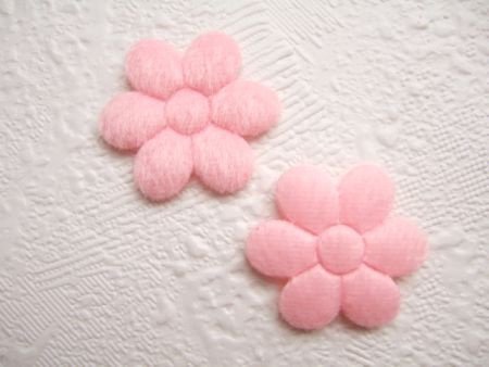 Bont bloem ~ 3 cm ~ Roze - 1