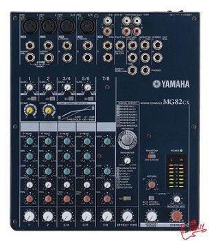 Yamaha MG82CX Compacte Mixer, Nieuw, €213 - 1