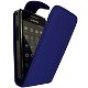 Leer Hoesje voor Samsung B5510 Galaxy Y Txt en Pro, Blauw, N - 1 - Thumbnail