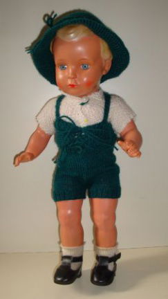 BREIPATROON P-4510 GROEN-CREME JONGENSPAK ca. 1930 - nr. 1