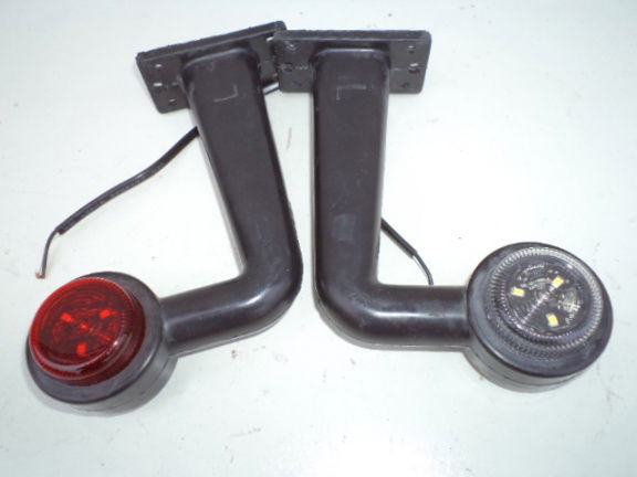 Breedtelampen in rubber. - nr. 1