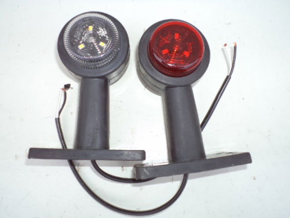 Breedtelampen in rubber. - Afbeelding 2
