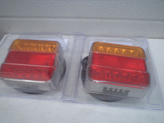 Achterlichten LED met kenteken verlichting. - nr. 1