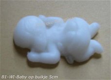 STUNT 50 Baby zeepjes WIT doopsuiker babyborrel doop