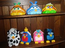 7 Furbies van Mac Donald 2000 en 2001