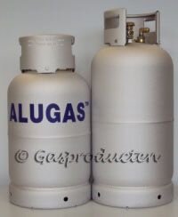 Aluminium gasdamptank 33,3 liter lpg gasfles lichtgewicht - 1