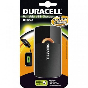 Duracell portable USB charger 3UUR, Nieuw, €28 - 1