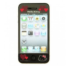 Hello Kitty Screen Protector Type A Apple iPhone 4 4S, Nieuw