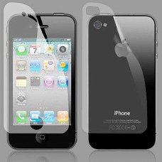 Anti-glare Front and Back Screen Protector iPhone 4 4S, Nieu