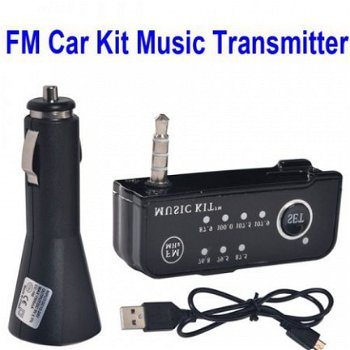 In-Car 3.5mm FM Transmitter, Nieuw, €19.95 - 1