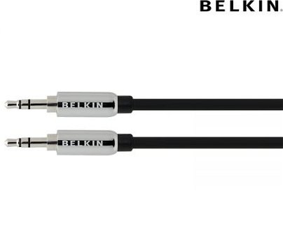 Belkin Stereo Audio Cable 1.8m - 3.5mm Male to 3,5 mm, Nieuw - 1