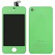 Apple iPhone 4 Display Unit + BackCover Groen, Nieuw, €76 - 1 - Thumbnail