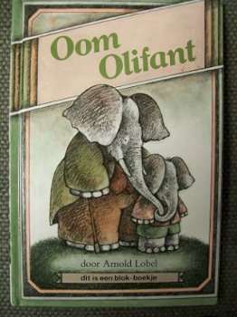 Oom olifant Arnold Lobel blok-boekje - 1