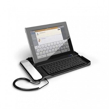 Bluetooth Keyboard with Skype Telephone iPad 1 en 2, Nieuw, - 1