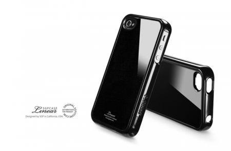 SGP iPhone 4 4S Case Linear Color Series Soul Black,Nieuw, € - 1