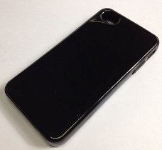 Gel silicone hoesje iphone 4 4S Zwart,Nieuw, €6.99