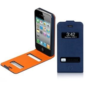 Macally FLIP Case Blue Orange Apple iPhone 4 4S, Nieuw, €24. - 1
