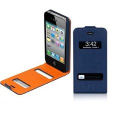 Macally FLIP Case Blue Orange Apple iPhone 4 4S, Nieuw, €24.