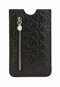 Deluxe Logo Alesio Black Leather Case Size M, Nieuw, €34.95 - 1