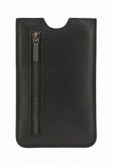 Brusco Subtile Alesio Black Leather Case size M, Nieuw, €34.