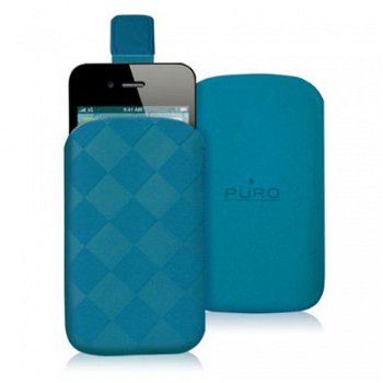 Puro Nabuk Case Apple iPhone 4 4S Green, Nieuw, €17.5 - 1