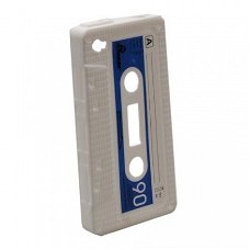 Retro Case Casette Apple iPhone 4 4S White, Nieuw, €12.5