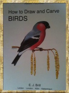 How to draw and carve birds, Harry Hjortaa, Engels boek