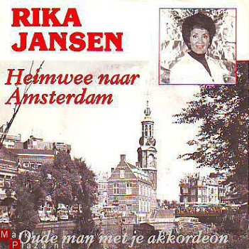 VINYLSINGLE * RIKA JANSEN * HEIMWEE NAAR AMSTERDAM * HOLLAND - 1