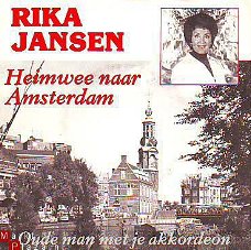 VINYLSINGLE * RIKA JANSEN * HEIMWEE NAAR AMSTERDAM * HOLLAND