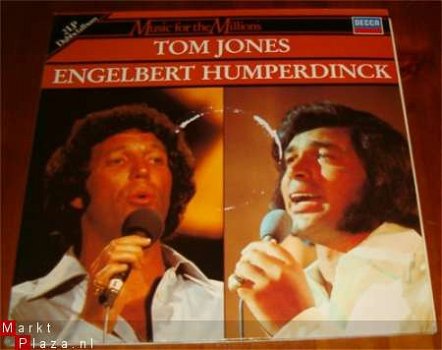 Tom Jones & Engelbert Humperdinck Dubbel LP - 1