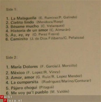 Malaguena Luis Alberto del Parana Y Los Paraguayos LP - 2