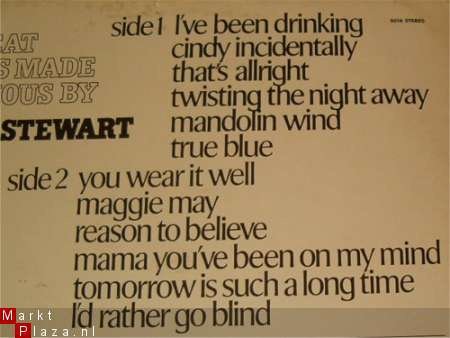 Rod Stewart LP - 2