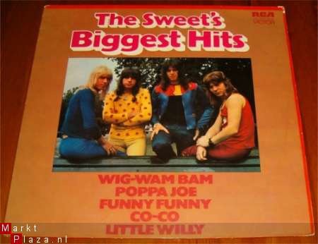 The Sweet Biggest Hits LP - 1