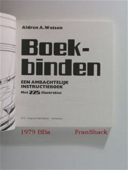 HW [1979] Boekbinden, Watson, Bakker - 2