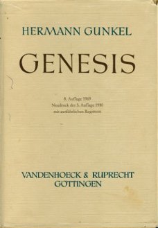 Gunkel, Hermann; Genesis
