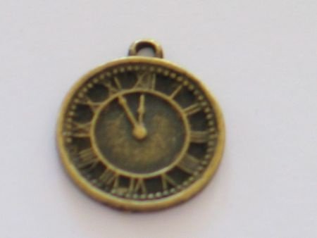 bronze metal clock 20 mm - 1
