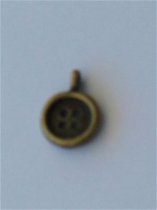 bronze metal button 13 mm