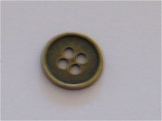 bronze metal button 14 mm