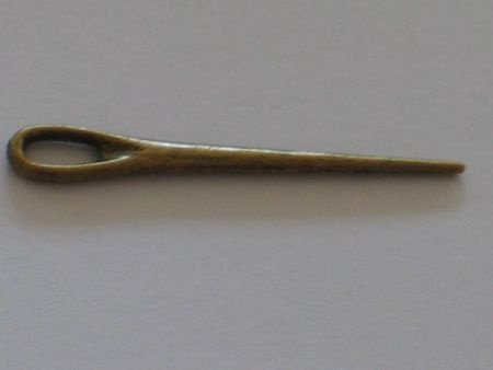 bronze metal needle 40 mm - 1