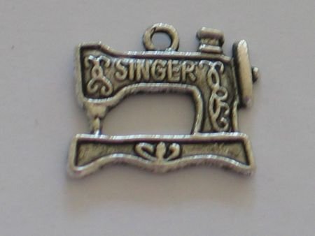 silver metal singer sewing machine 20 mm - 1