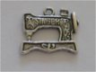 silver metal singer sewing machine 20 mm - 1 - Thumbnail