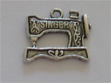 silver metal singer sewing machine 20 mm