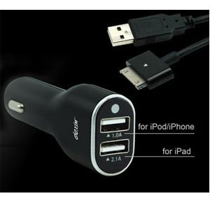 Dexim Dual USB Car Charger for iPad, Nieuw, €25 - 1