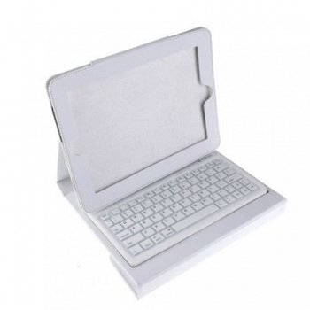 iPad 2 Case With Bluetooth Keyboard Wit, Nieuw, €35 - 1