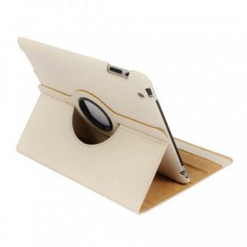 360 Rotation Bracket Folio Case iPad 2 wit, Nieuw, €22 - 1
