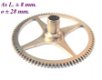 === Uurrad Franse pendule / regulateur = oud === 14985 - 1 - Thumbnail